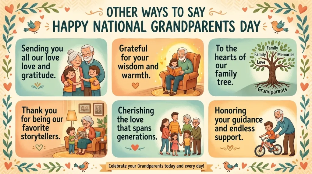 Heartfelt Other Ways to Say Happy National Grandparents Day