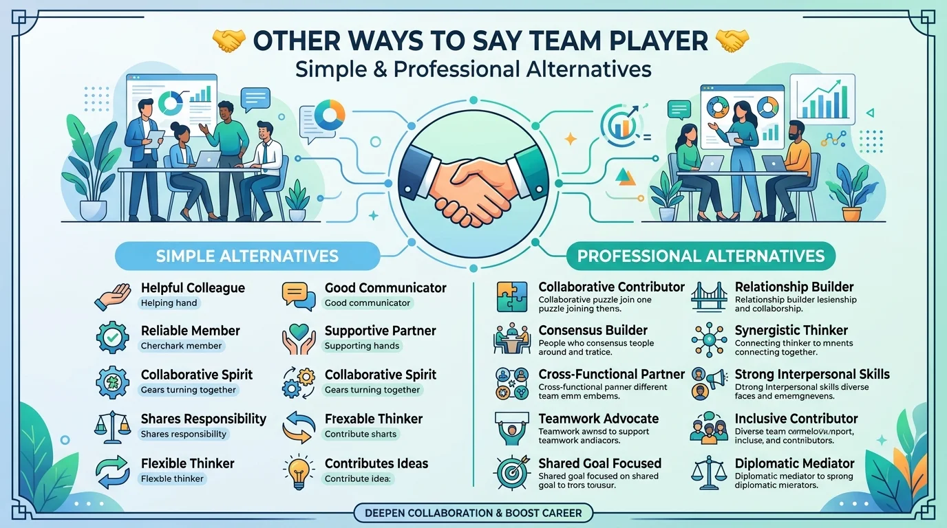 other ways to say team player