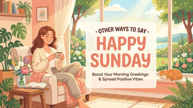 other ways to say happy sunday