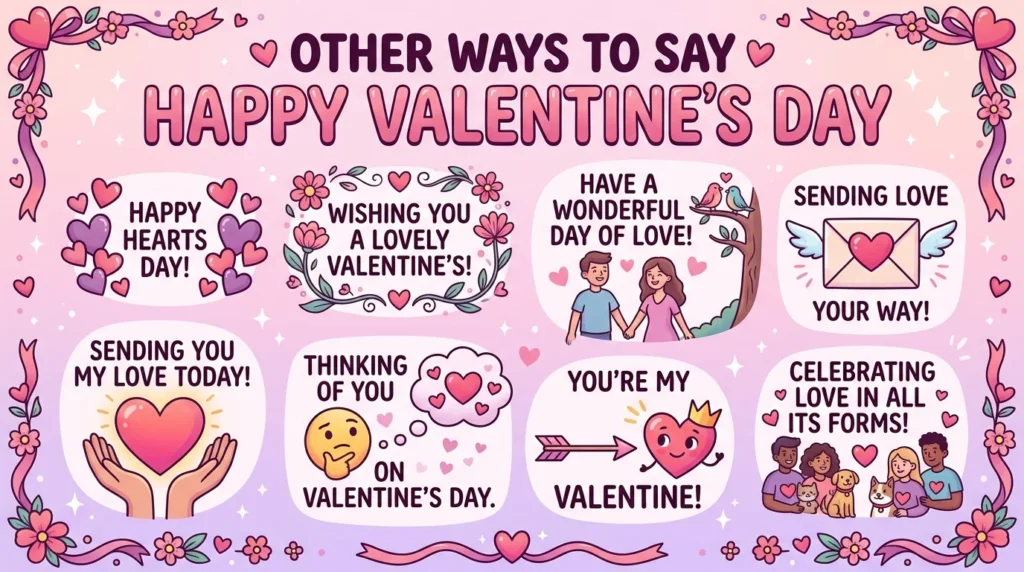 other ways to say happy valentines day